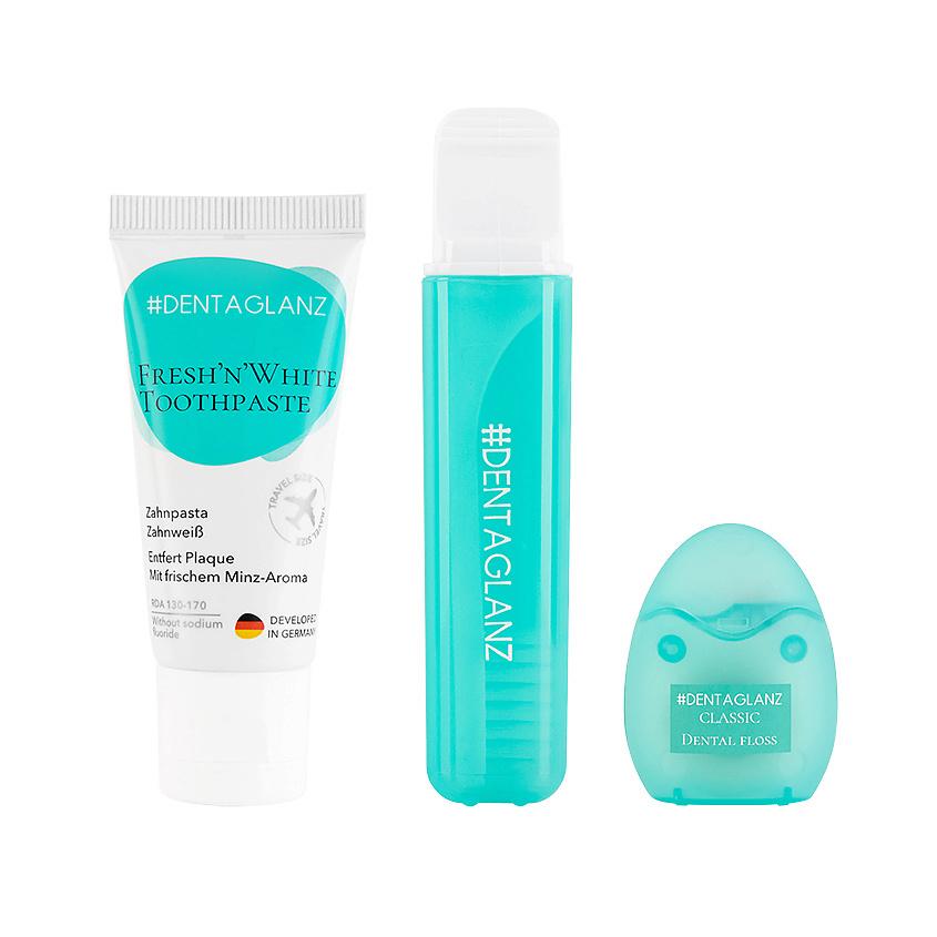 #DENTAGLANZ Набор Travel Tooth Brush Kit – фото 2