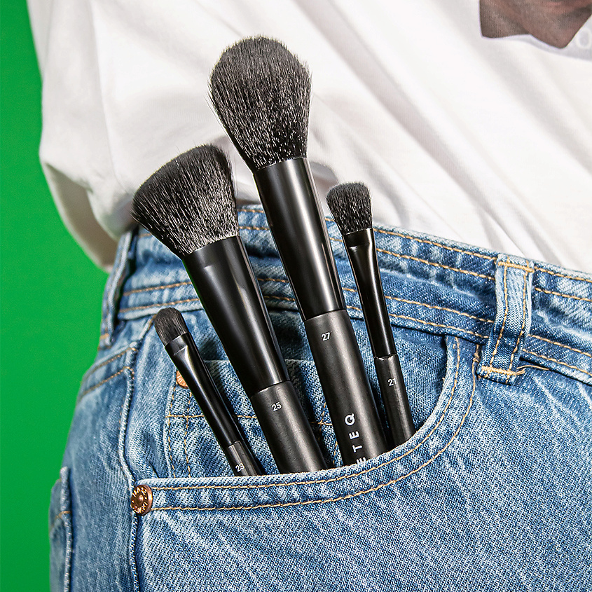 POETEQ Кисть для теней SMOKY EYES MAKE UP EYESHADOW BRUSH – фото 9