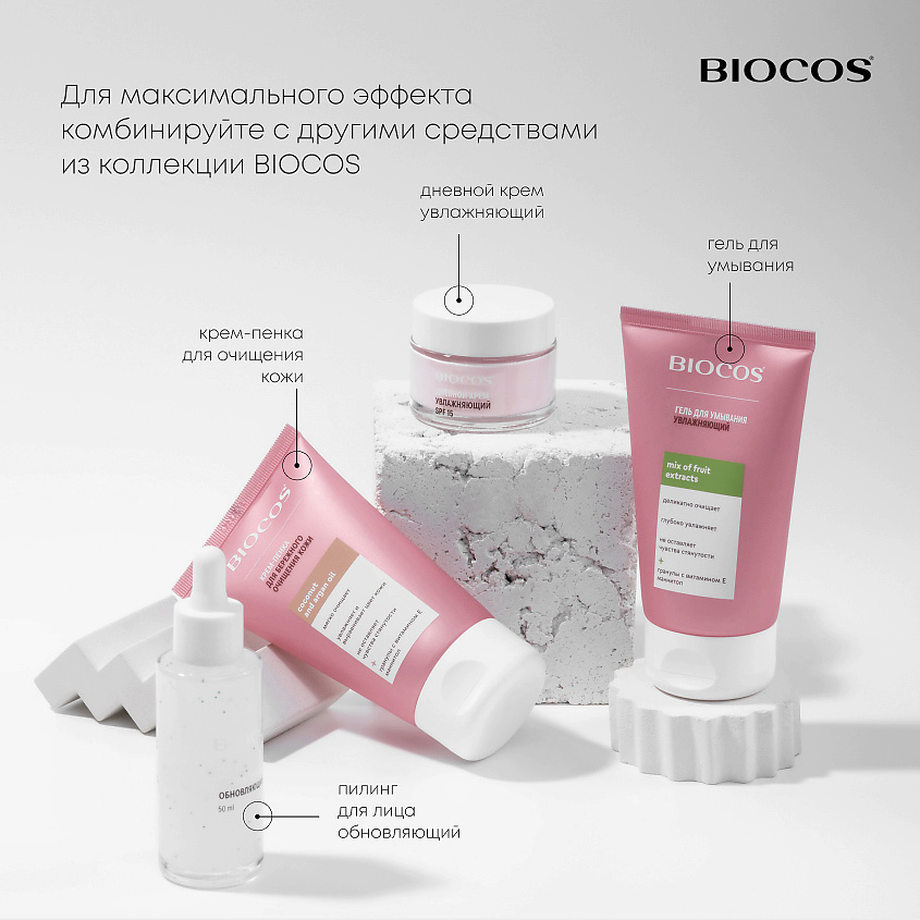 BIOCOS Увлажняющий тонер-эссенция Allantoin – фото 4