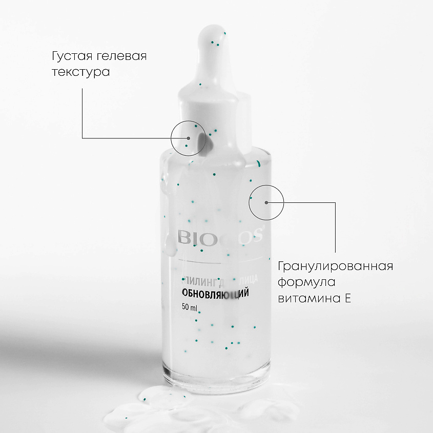 BIOCOS Обновляющий пилинг для лица с AHA-кислотами AHA-Acids – фото 4