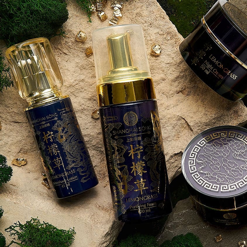 SHANGHAI SONG Лосьон после бритья Lemongrass Aftershave Lotion – фото 2