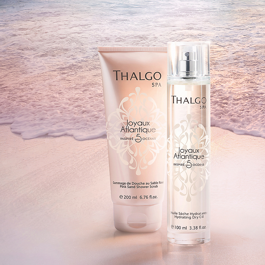 THALGO Скраб для тела драгоценный Розовый песок Атлантики Joyaux Atlantique Shower Scrub – фото 3