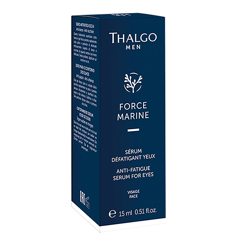 THALGO Сыворотка для контура глаз для мужчин Men Force Marine Serum for Eyes – фото 3