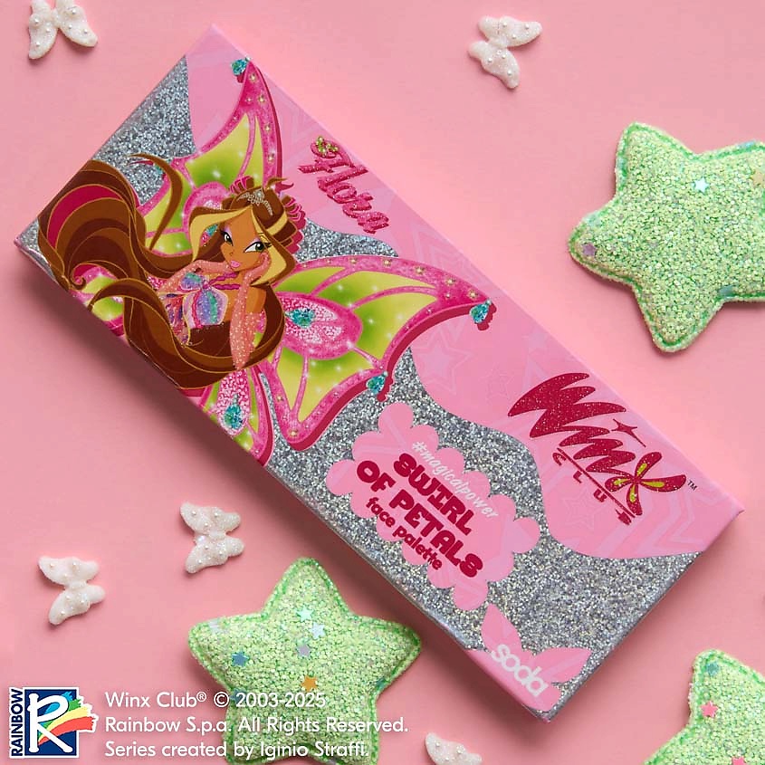 SODA Палетка для лица Swirl Of Petals #magicalpower. Коллекция Winx – фото 10