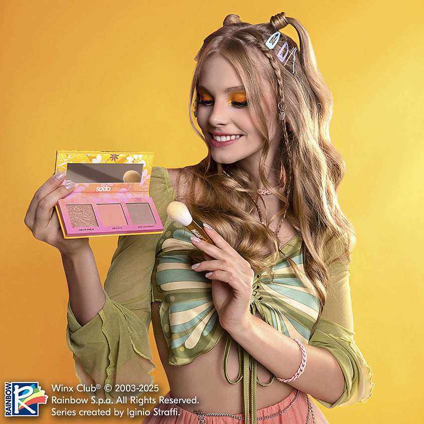 SODA Палетка для лица Match Made In Heaven #magicalpower. Коллекция Winx – фото 6