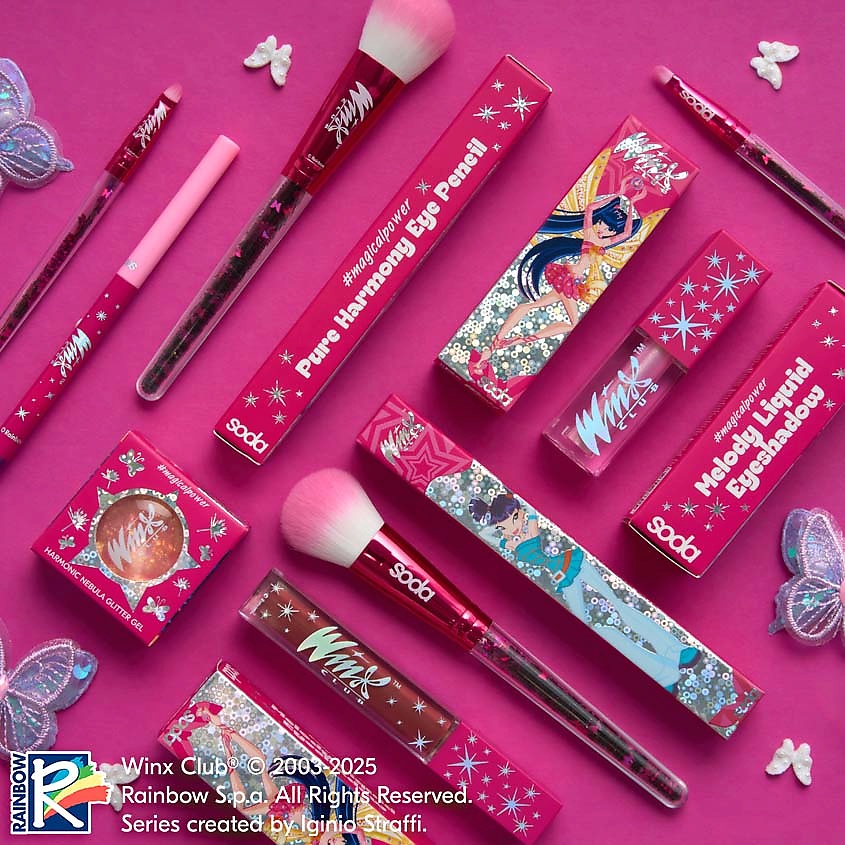 SODA Жидкие тени для век Melody #magicalpower. Коллекция Winx – фото 8