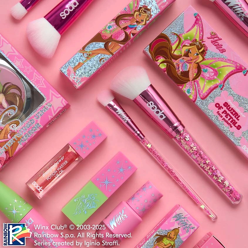 SODA Палетка для лица Swirl Of Petals #magicalpower. Коллекция Winx – фото 7