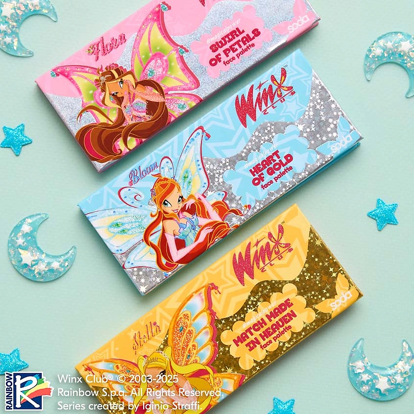 SODA Палетка для лица Match Made In Heaven #magicalpower. Коллекция Winx – фото 10