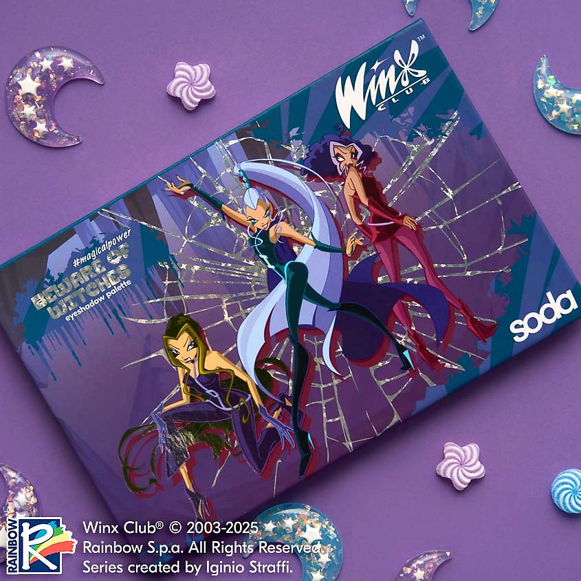SODA Палетка теней Beware Of Witches #magicalpower. Коллекция Winx – фото 3