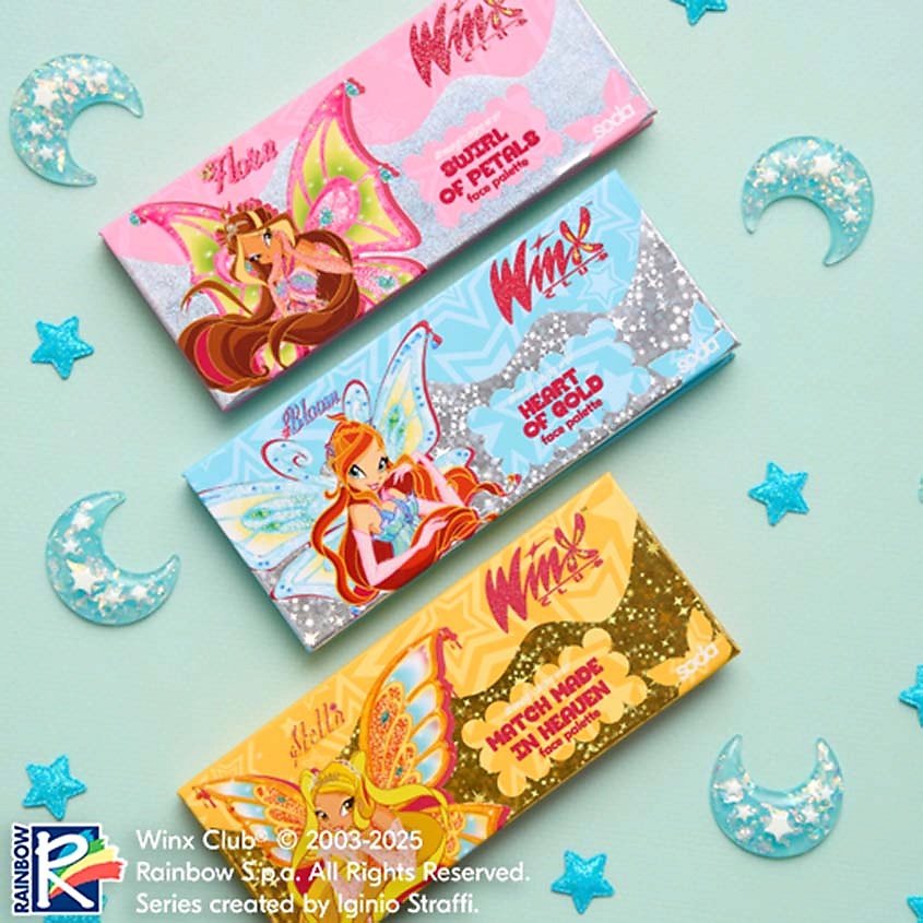 SODA Палетка для лица Heart Of Gold #magicalpower. Коллекция Winx – фото 7