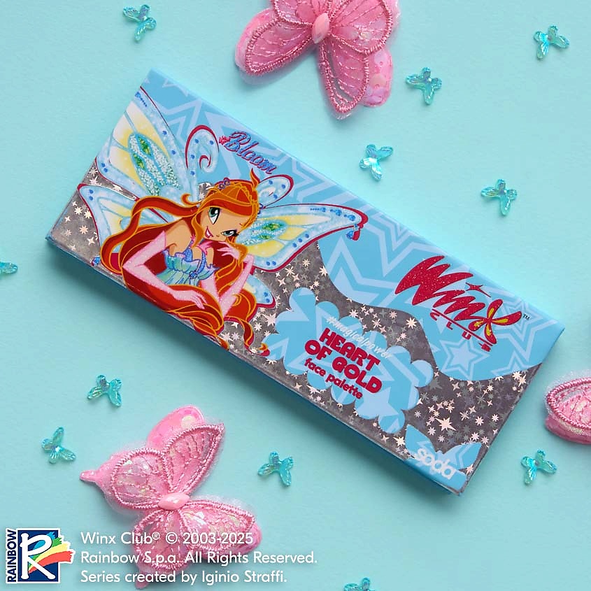SODA Палетка для лица Heart Of Gold #magicalpower. Коллекция Winx – фото 8