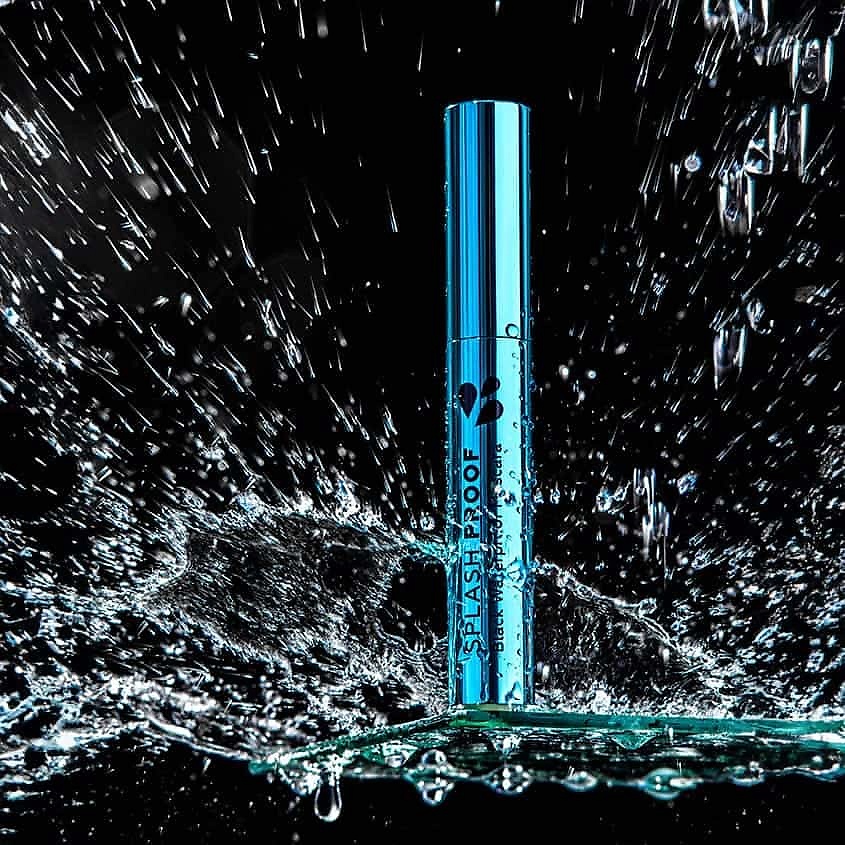 ЛЭТУАЛЬ Водостойкая черная тушь для ресниц SPLASH PROOF – фото 2