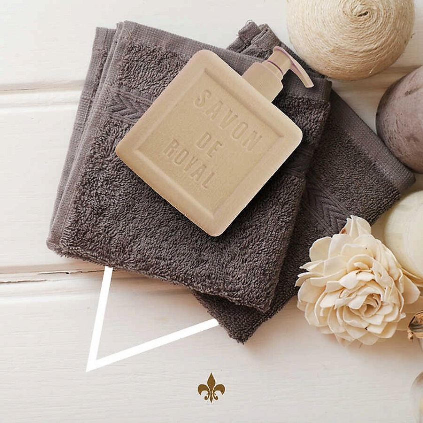 SAVON DE ROYAL Мыло жидкое для мытья рук Provence CUBE BEIGE – фото 2