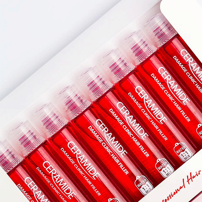 FARMSTAY Филлер восстанавливающий для поврежденных волос с керамидами Ceramide Damage Clinic Hair Filler – фото 2