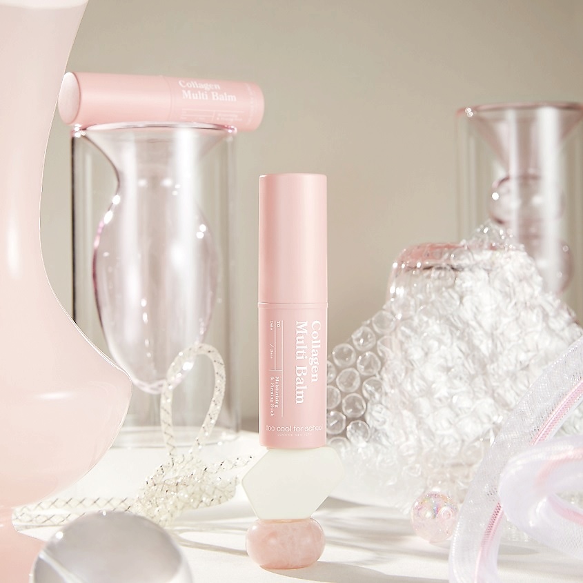 TOO COOL FOR SCHOOL Стик для лица многофункциональный с коллагеном Collagen Multi Balm – фото 6