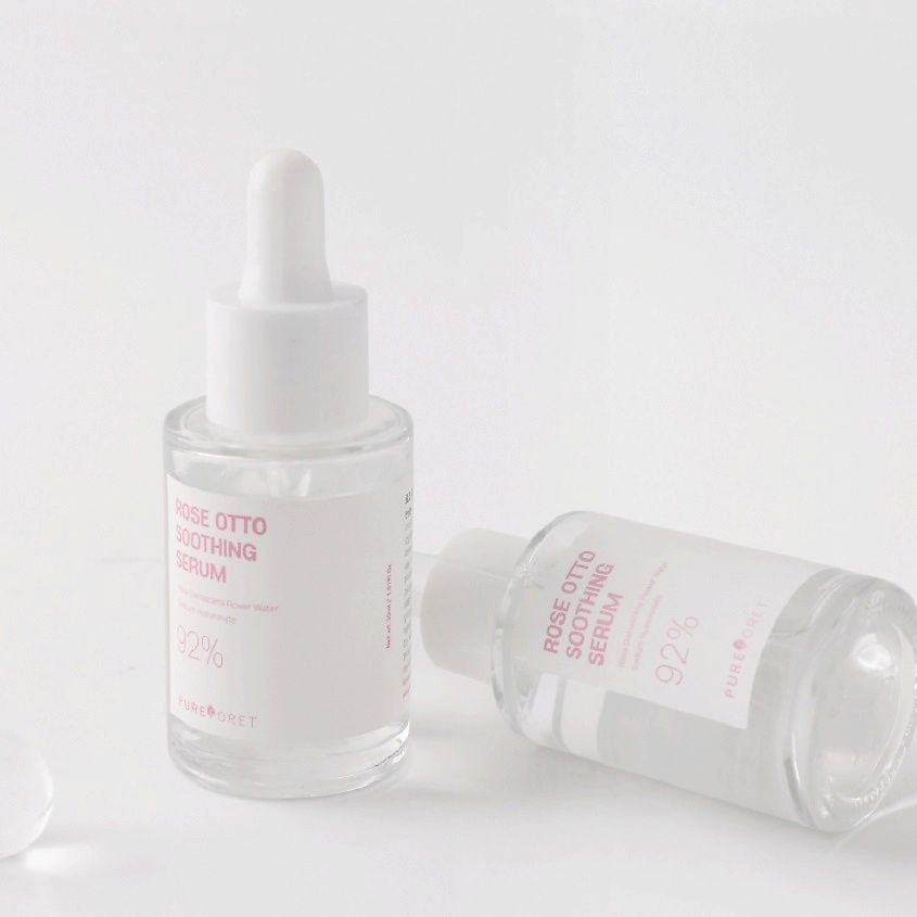 PUREFORET Сыворотка для лица успокаивающая с экстрактом розы дамасской Rose Otto Soothing Serum – фото 3