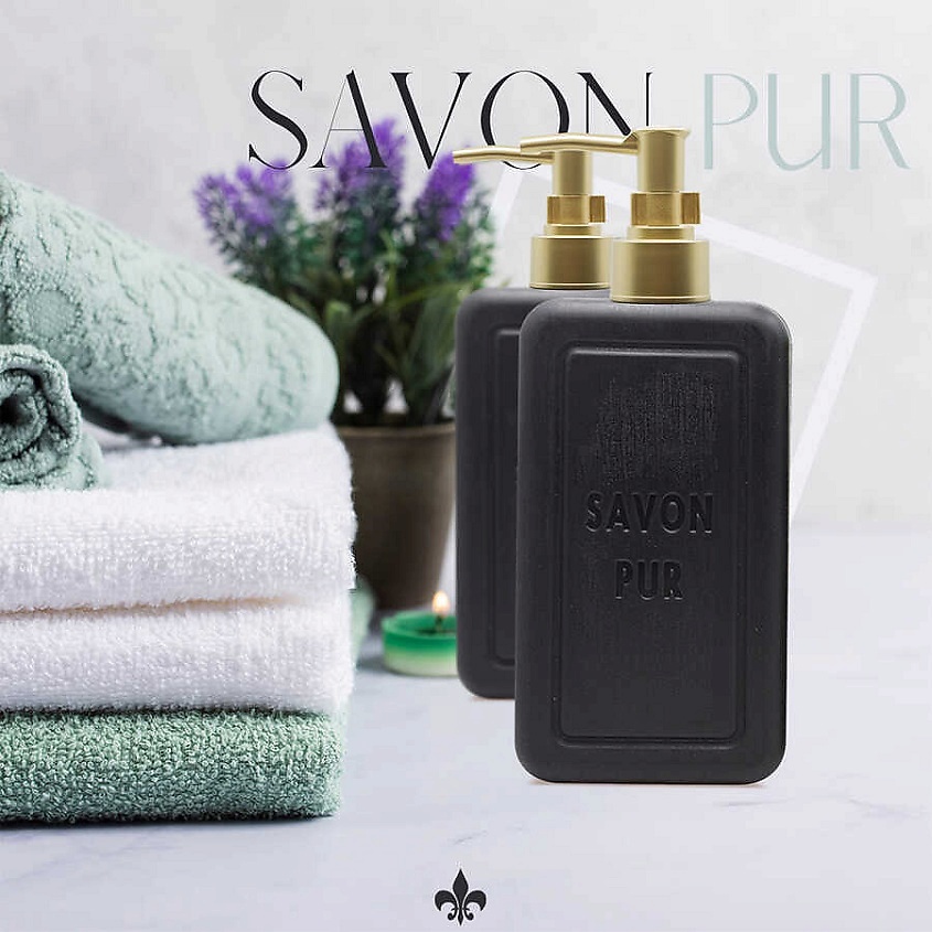 SAVON DE ROYAL Мыло жидкое для мытья рук Savon Pur Black – фото 2