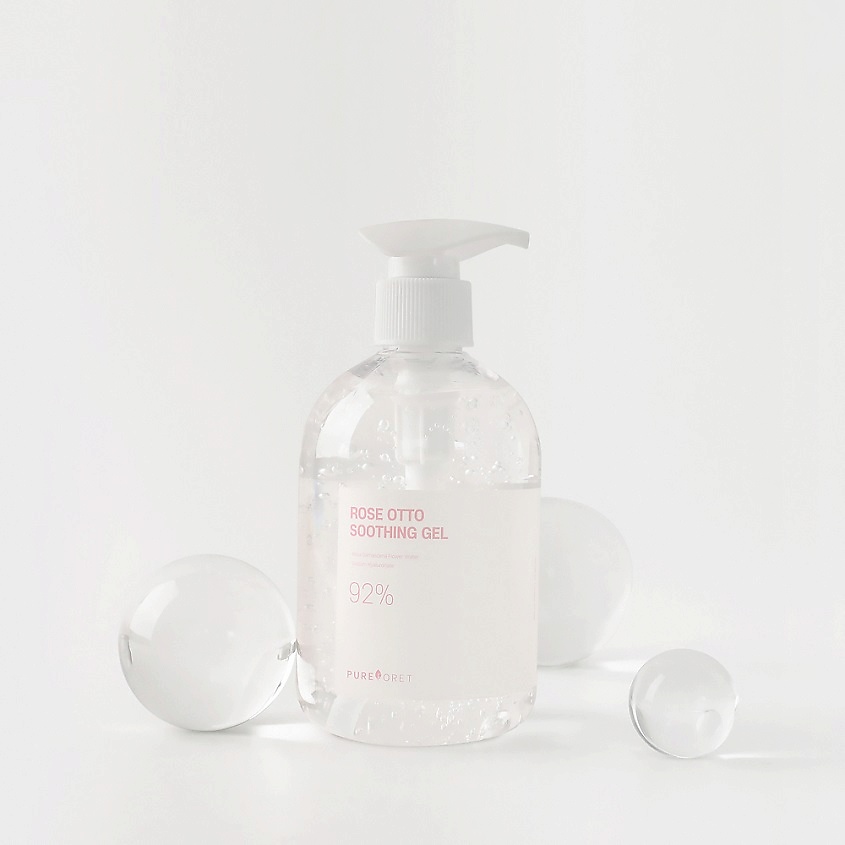 PUREFORET Гель для лица и тела успокаивающий с экстрактом розы дамасской Rose Otto Soothing Gel – фото 4