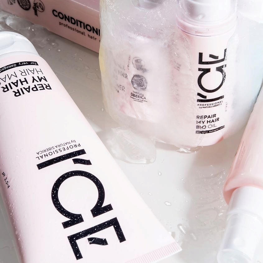 ICE BY NATURA SIBERICA Cпрей - кондиционер для сильно повреждённых волос Repair My Hair Bio Spray – фото 3