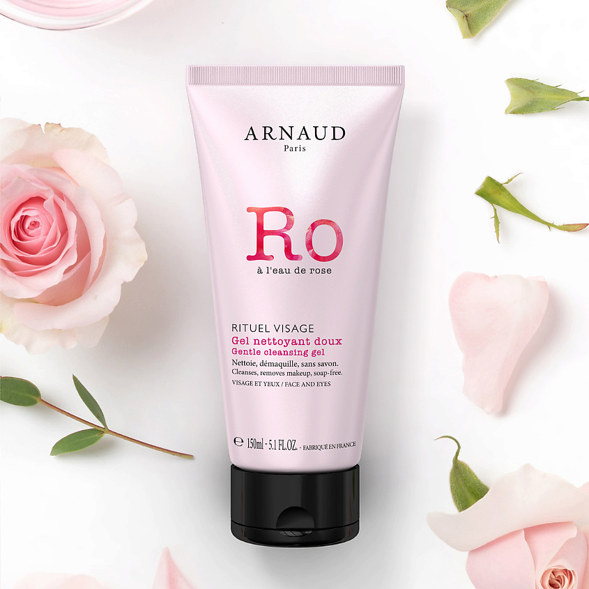ARNAUD PARIS Гель для снятия макияжа с лица и глаз с розовой водой Rituel Visage – фото 4