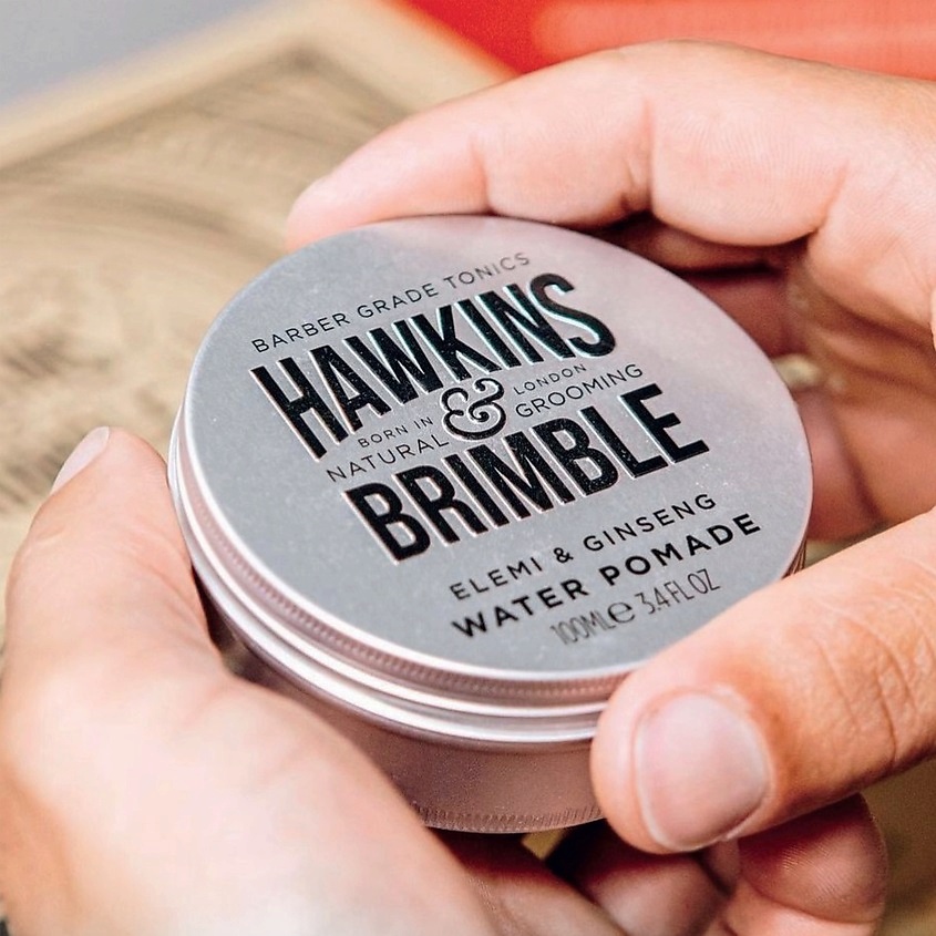 HAWKINS & BRIMBLE Помада для укладки волос на водной основе Elemi & Ginseng Water Pomade – фото 3