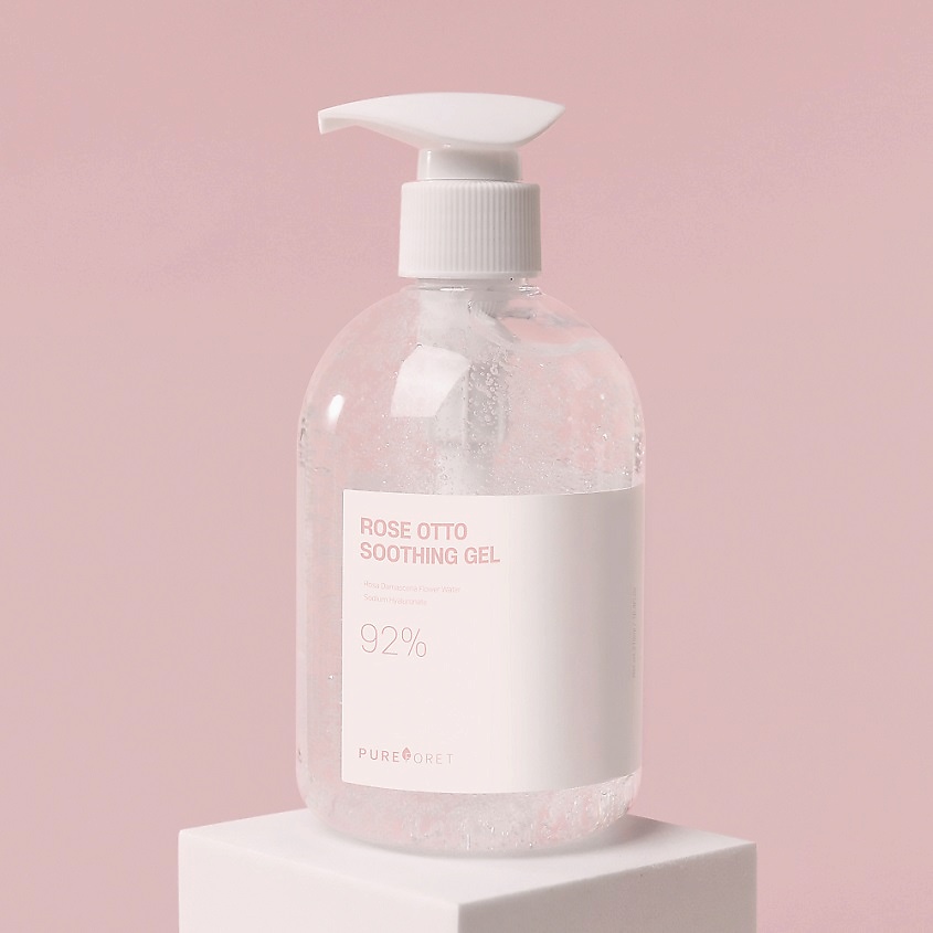 PUREFORET Гель для лица и тела успокаивающий с экстрактом розы дамасской Rose Otto Soothing Gel – фото 2