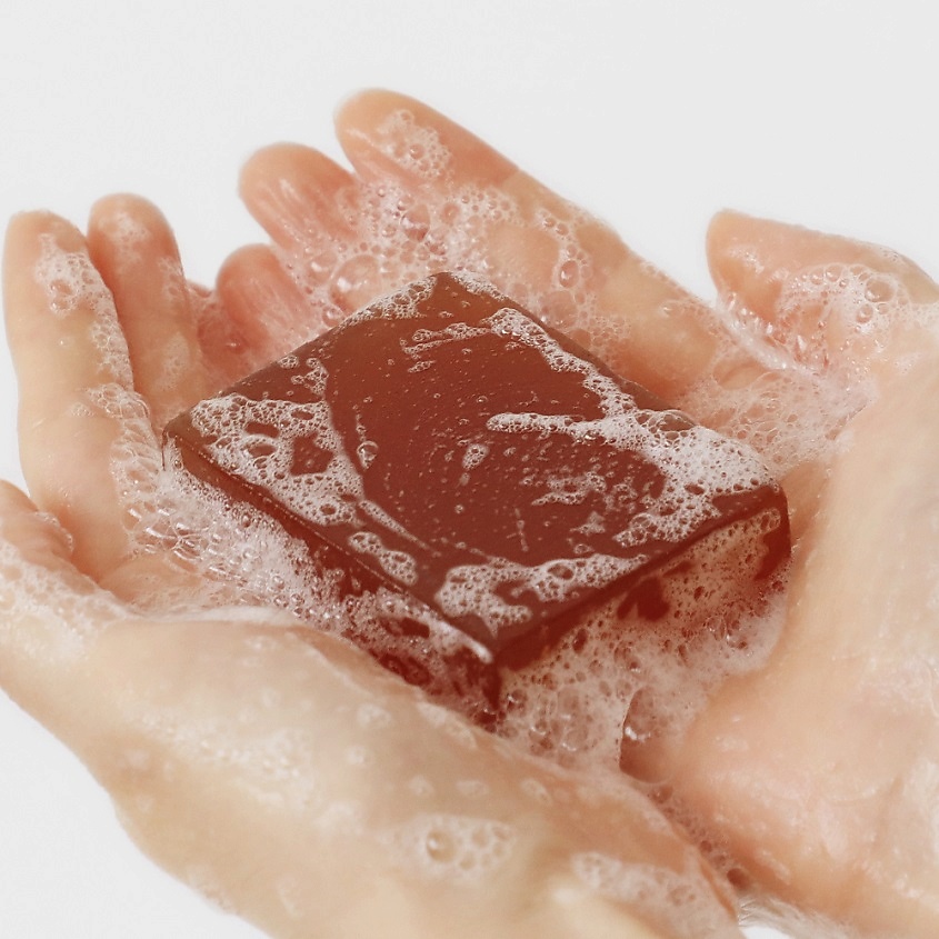 PUREFORET Мыло твёрдое с центеллой азиатской Natural Soap Centella Asiatica – фото 5