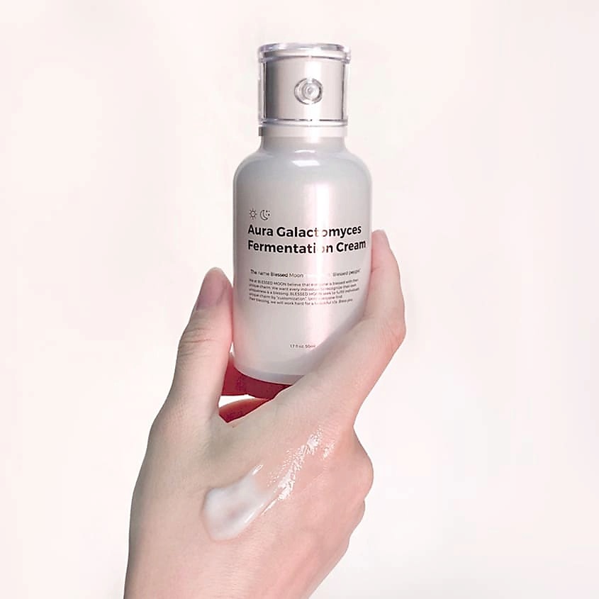 THE BLESSED MOON Крем для лица увлажняющий Aura Galactomyces Fermentation Cream – фото 4