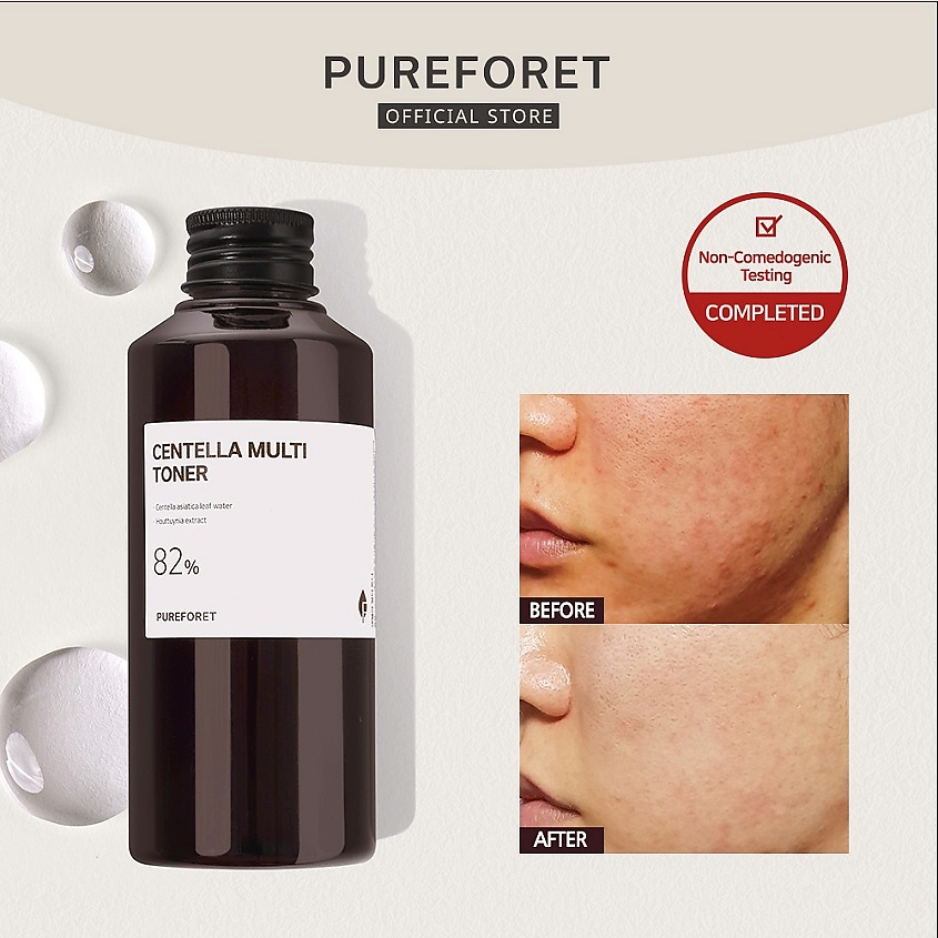 PUREFORET Тонер для лица многофункциональный с центеллой Centella Multi Toner – фото 2