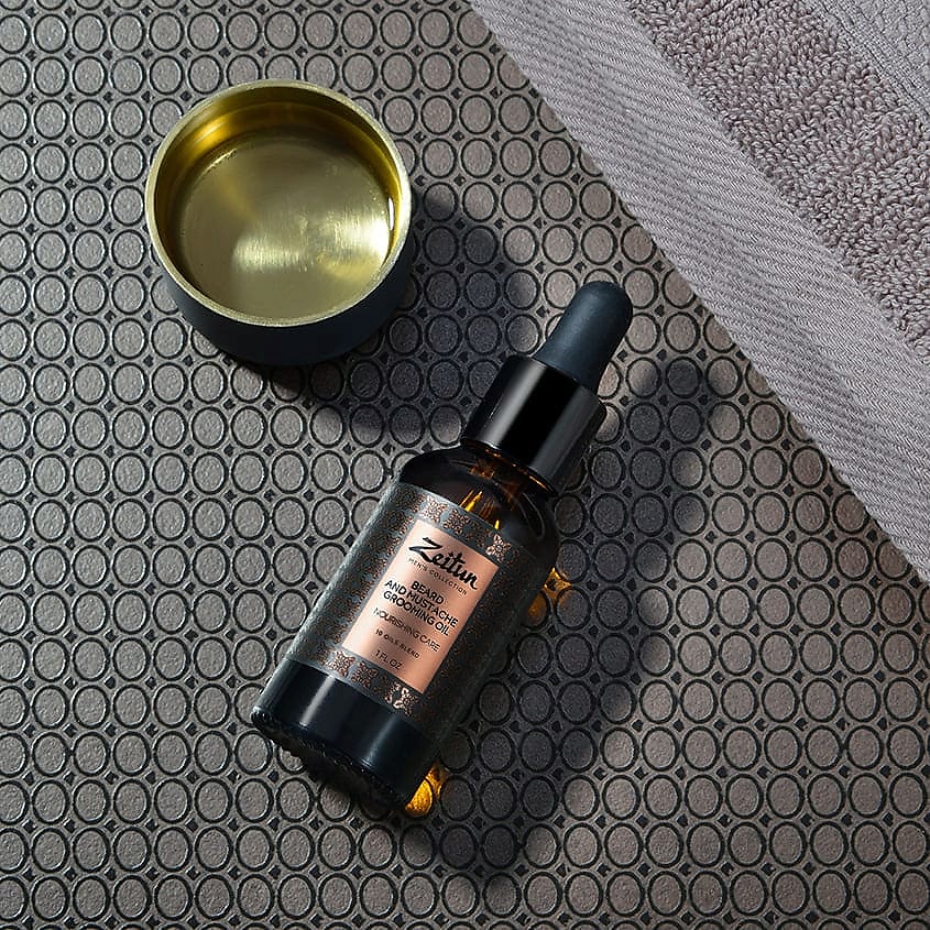 ZEITUN Масло для бороды и усов питательное Men's Collection. Beard&Mustache Grooming Oil – фото 2