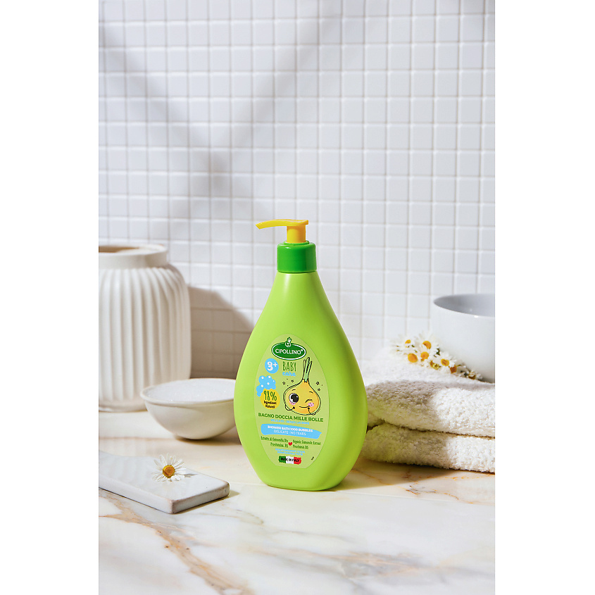 CIPOLLINO Гель-пена для ванной детский "1000 пузырей" Shower Bath 1000 Bubbles – фото 4