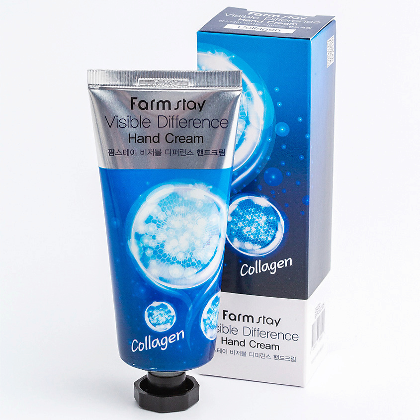 FARMSTAY Крем для рук с коллагеном Visible Difference Hand Cream Collagen – фото 4