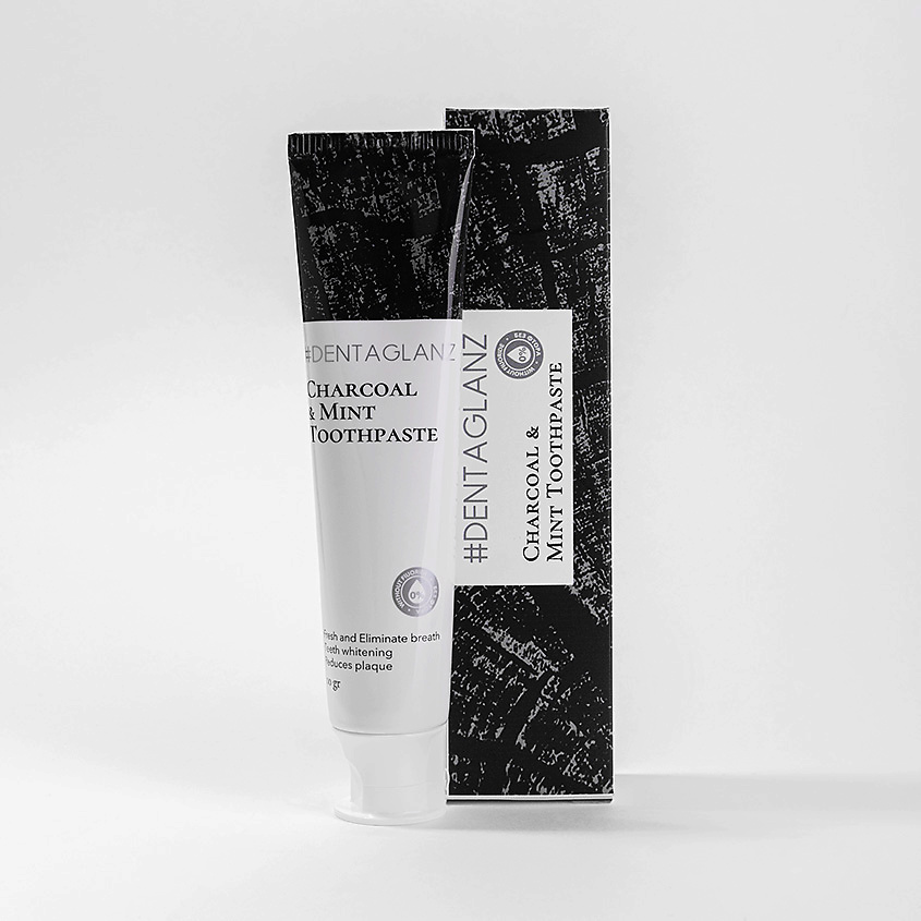 #DENTAGLANZ Зубная паста Charcoal & Mint Toothpaste – фото 2