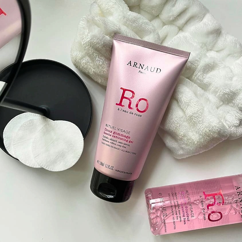 ARNAUD PARIS Гель для лица отшелушивающий мягкий с розовой водой Rituel Visage – фото 2