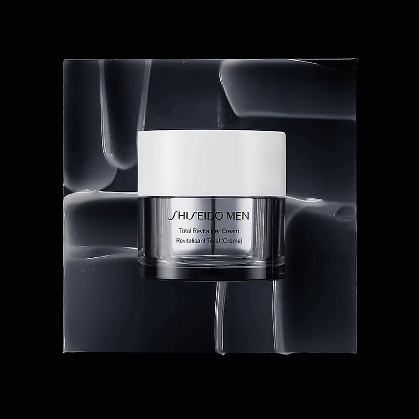 SHISEIDO Комплексный омолаживающий крем для лица Men Total Revitalizer Cream – фото 4
