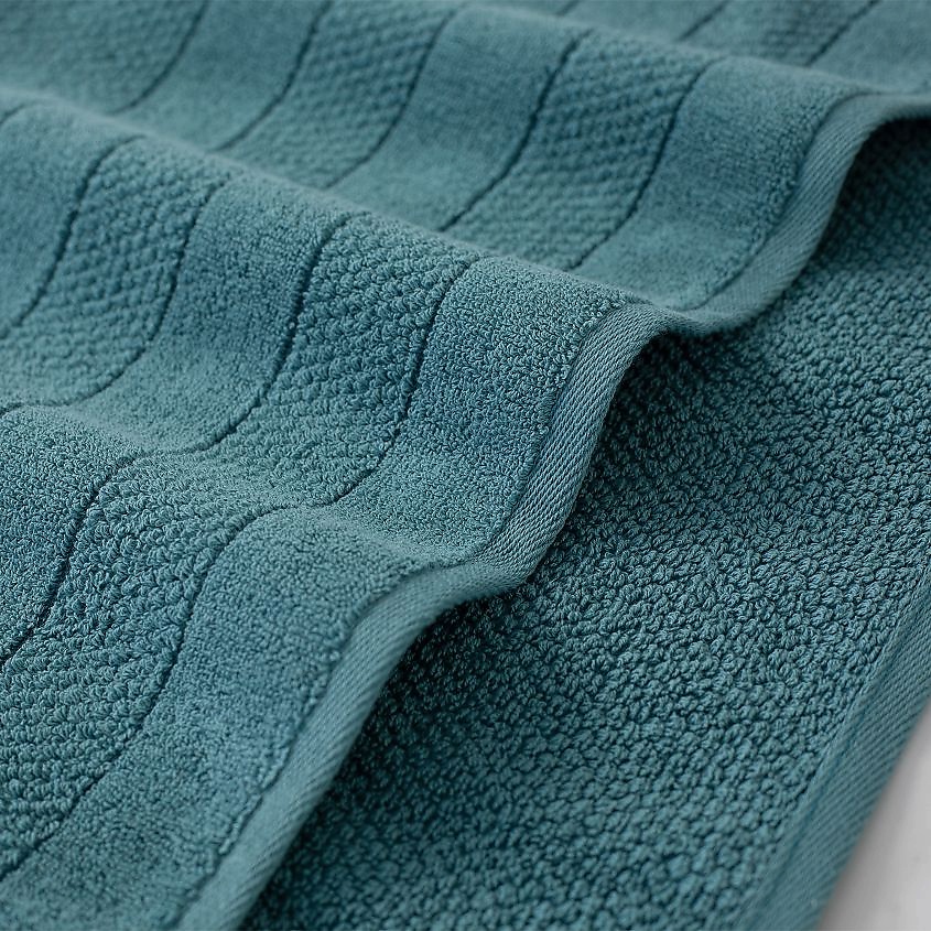 VEROSSA Полотенце Milano Темно-бирюзовый 70/140 – фото 4