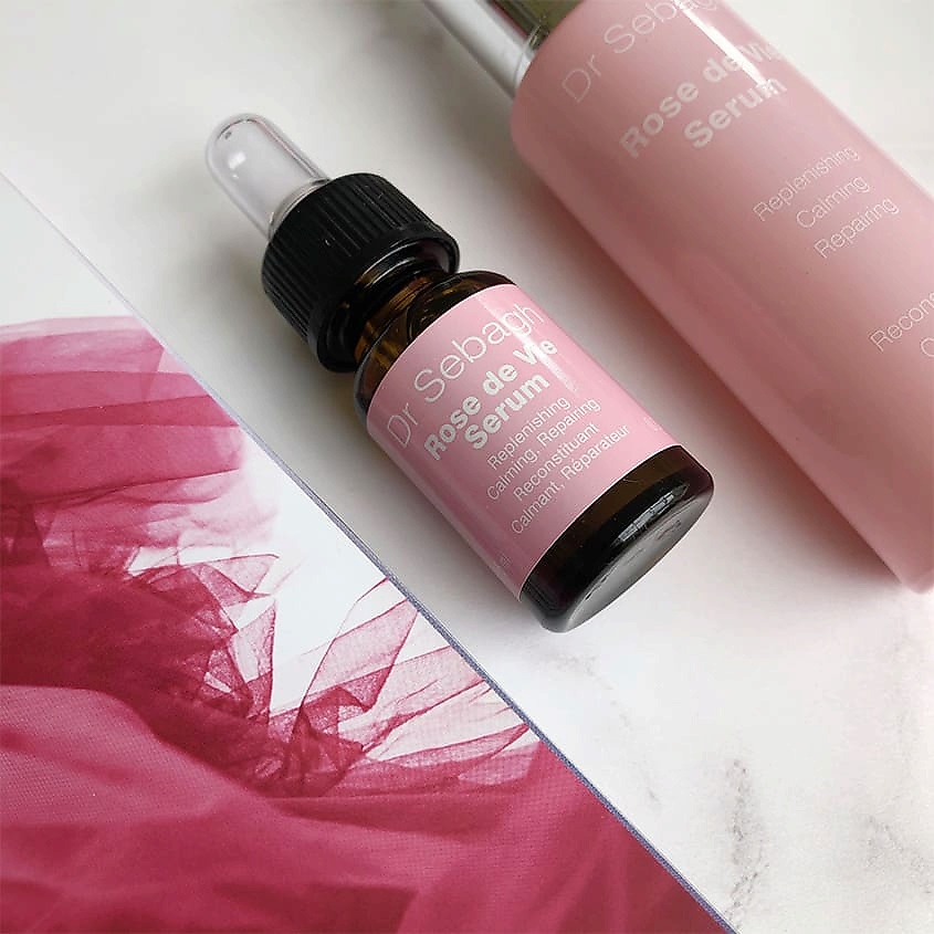 DR SEBAGH Сыворотка для лица нежная для шеи и области декольте Роза жизни Rose de Vie Serum – фото 2