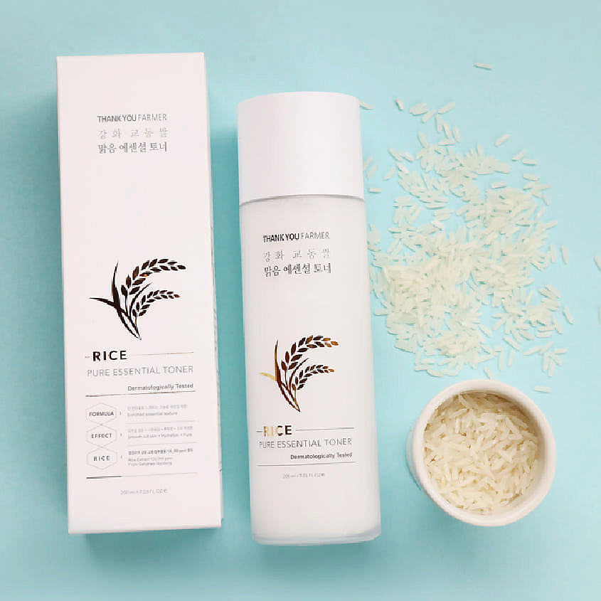 THANK YOU FARMER Тонер для лица Rice Pure Essential Toner – фото 2