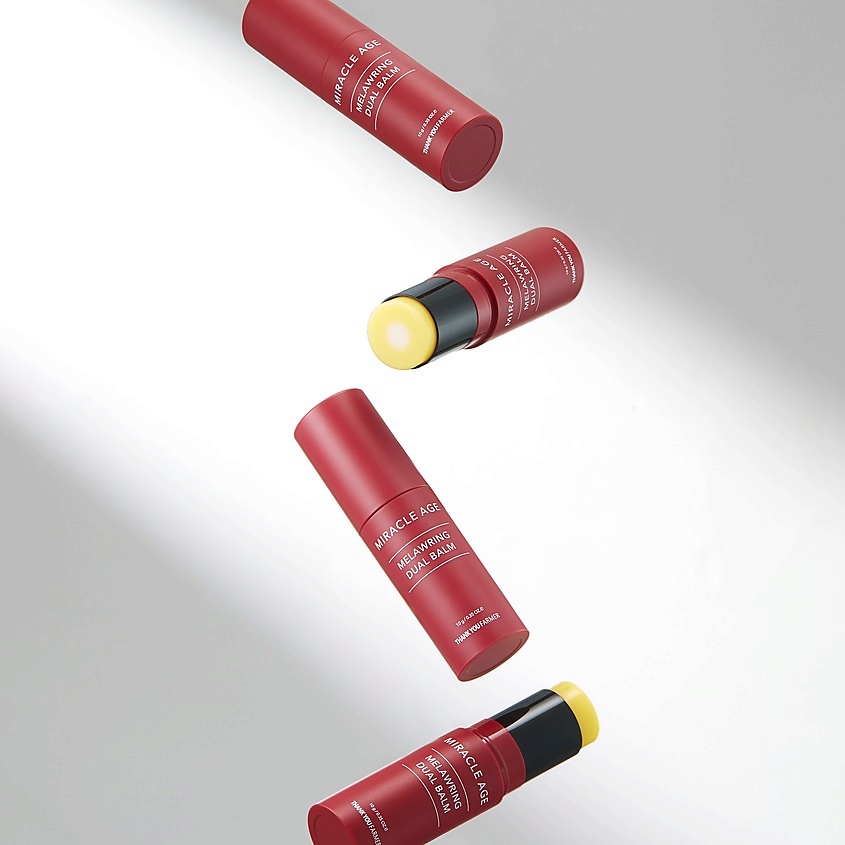 THANK YOU FARMER Бальзам-стик для лица увлажняющий антивозрастной Miracle Age Melawring Dual Balm – фото 2