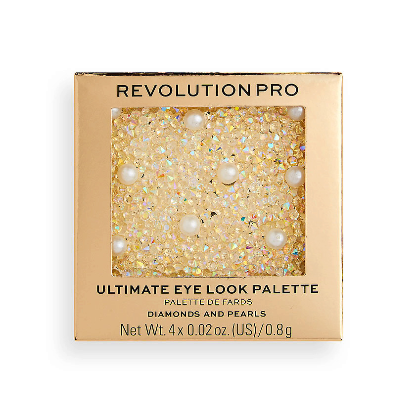 REVOLUTION PRO Палетка теней для век ULTIMATE EYE LOOK PALETTE Diamonds and Pearls – фото 2