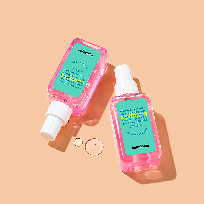 LAUNDRYOU Мист для лица успокаивающий Calming Solid-to-Micro Mist – фото 4
