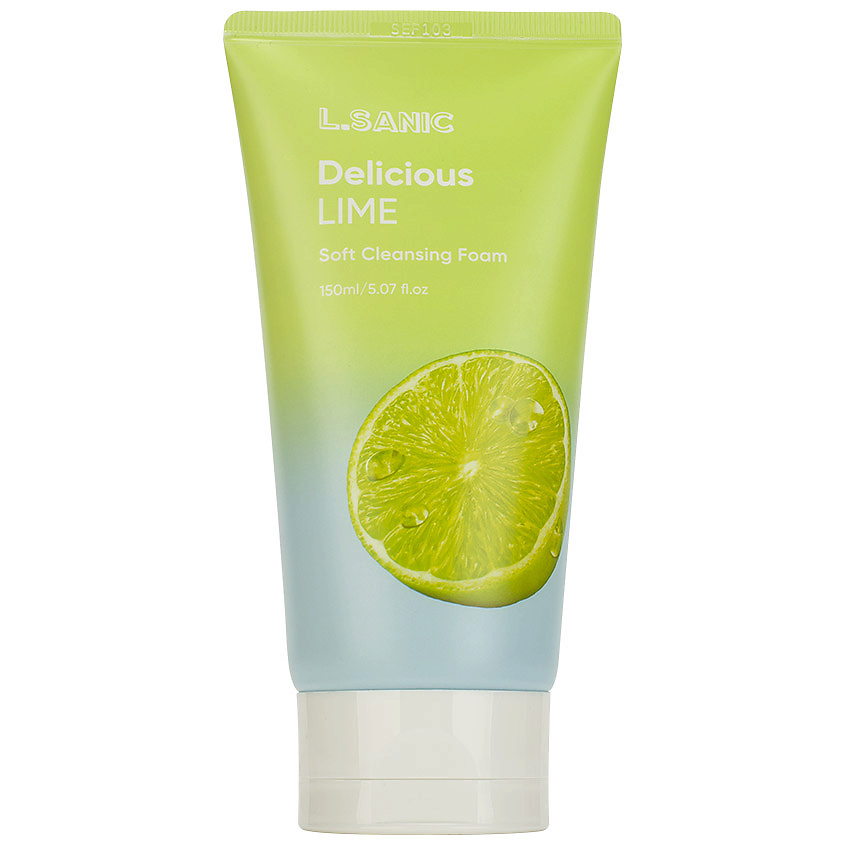 LSANIC Пенка для умывания Очищающая с экстрактом лайма Delicious Lime Soft Cleansing Foam – фото 2