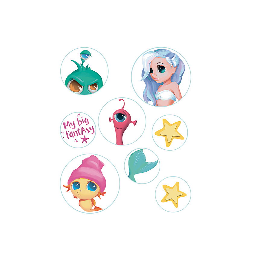 MORIKI DORIKI Тканевые патчи Little Star FANTASY Moisturizing Patches – фото 2