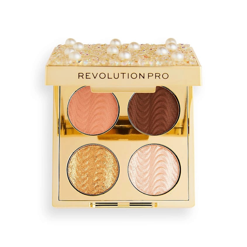 REVOLUTION PRO Палетка теней для век ULTIMATE EYE LOOK PALETTE Diamonds and Pearls – фото 4