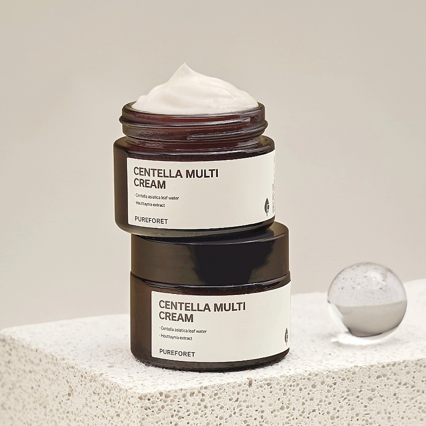 PUREFORET Крем для лица многофункциональный с центеллой Centella Multi Cream – фото 9
