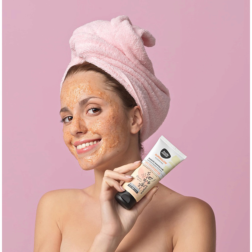 BODY NATUR Скраб очищающий с энзимами Superglow Cleansing Enzymatic Cleansing Scrub – фото 2