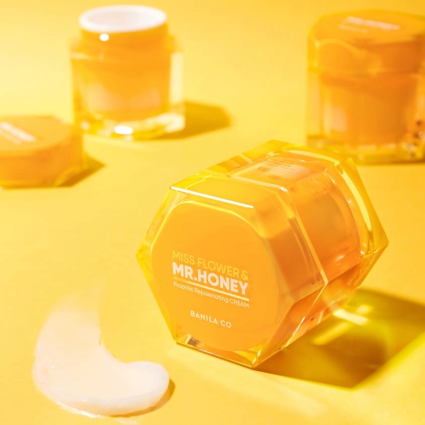 BANILA CO Крем для лица омолаживающий с прополисом Mr.Honey Propolis Rejuvenating Cream – фото 2