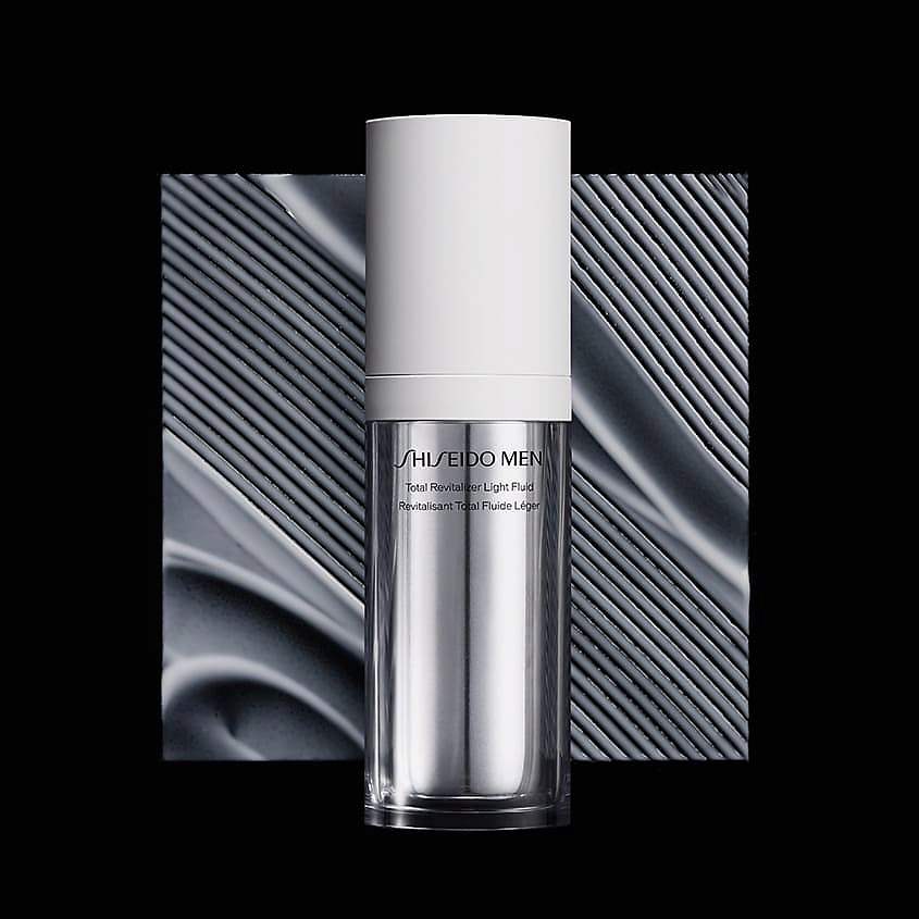 SHISEIDO Комплексный омолаживающий флюид для лица Men Total Revitalizer Light Fluid – фото 4