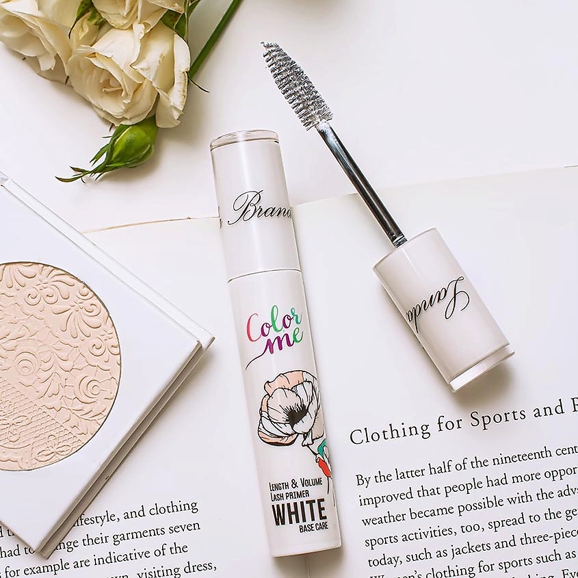 LANDA BRANDA Праймер для ресниц White Base Care&Volume Lash primer – фото 2