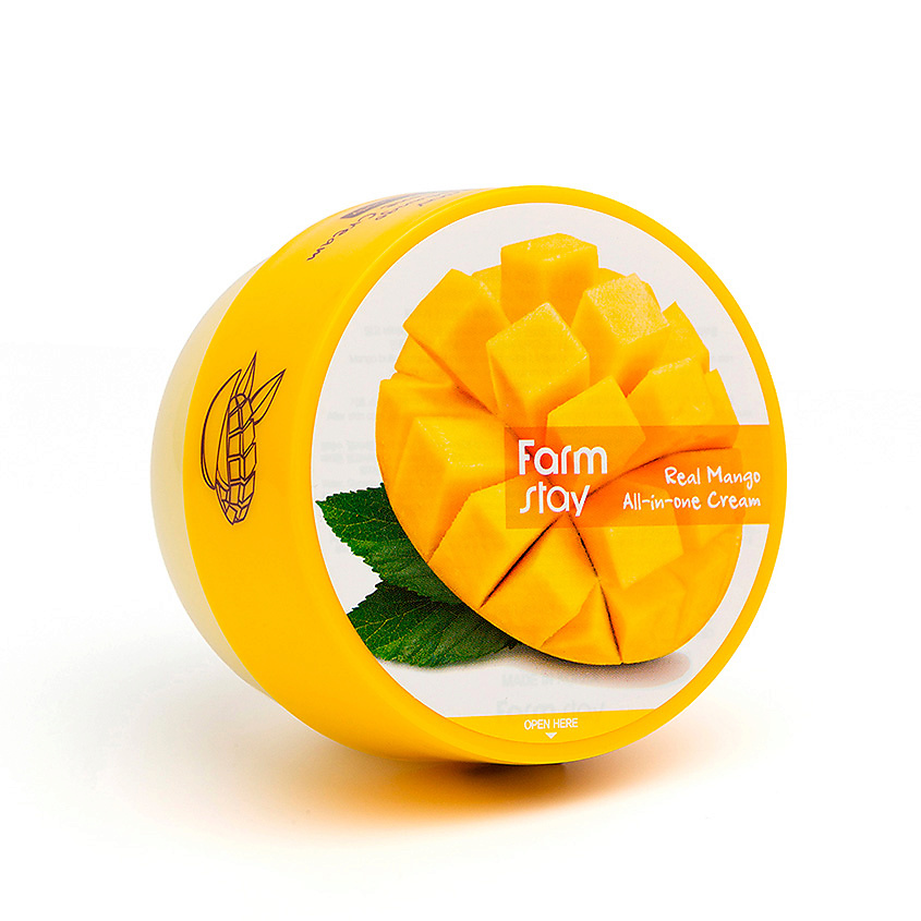 FARMSTAY Крем для лица и тела с экстрактом манго многофункциональный Real Mango All-In-One Cream – фото 4